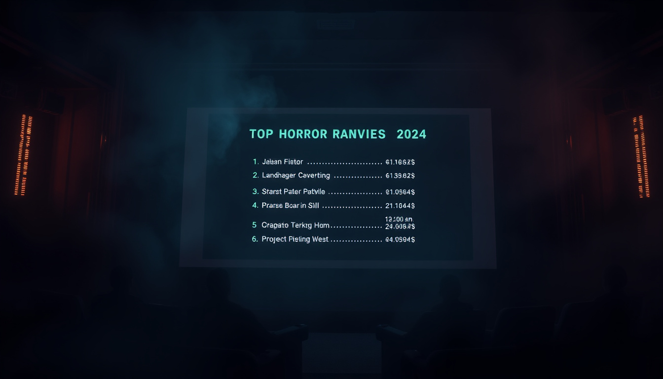 Meilleurs films d’horreur 2024 : classement complet
