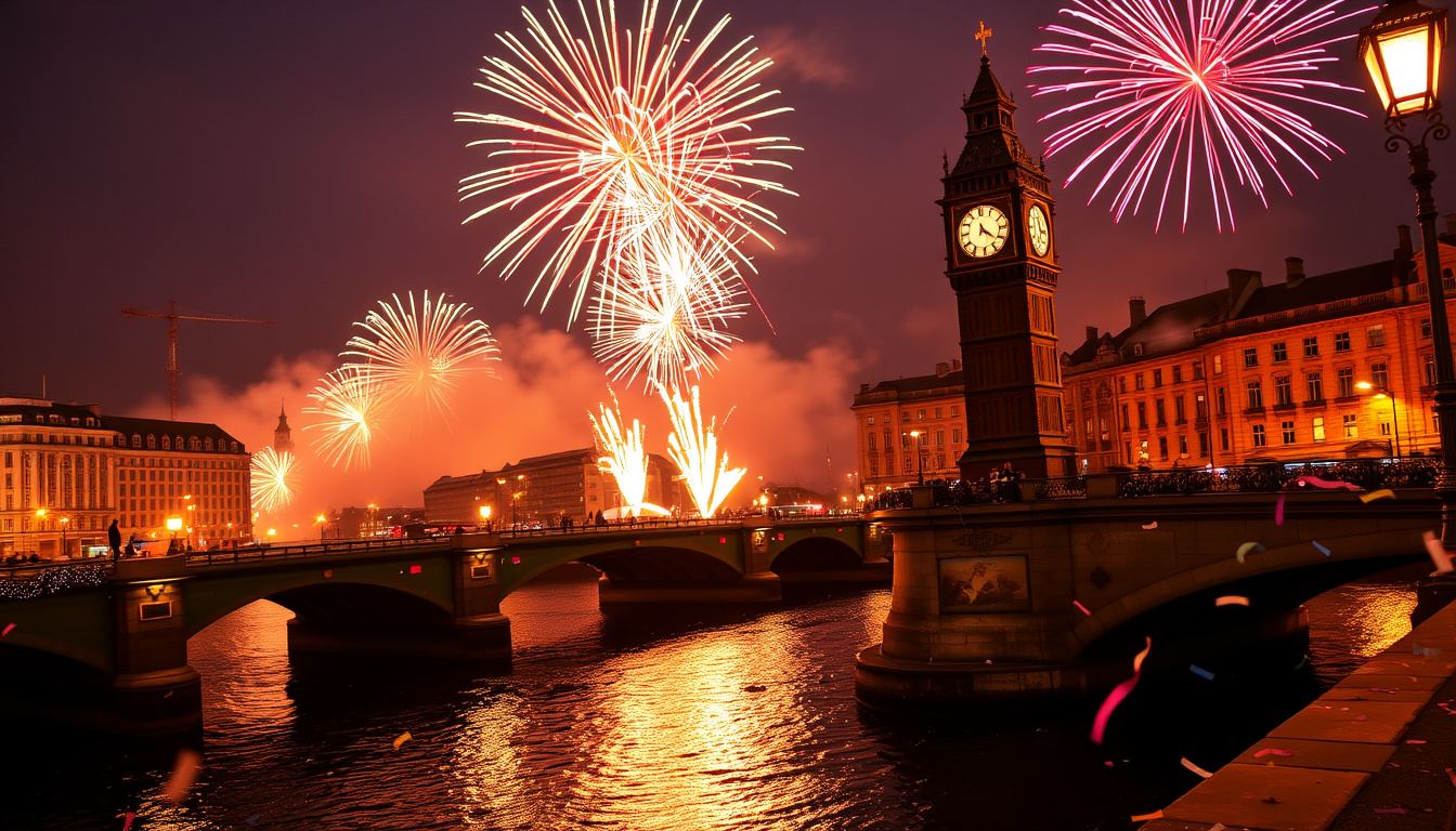 Réveillon du Nouvel An : origines, traditions et Dublin