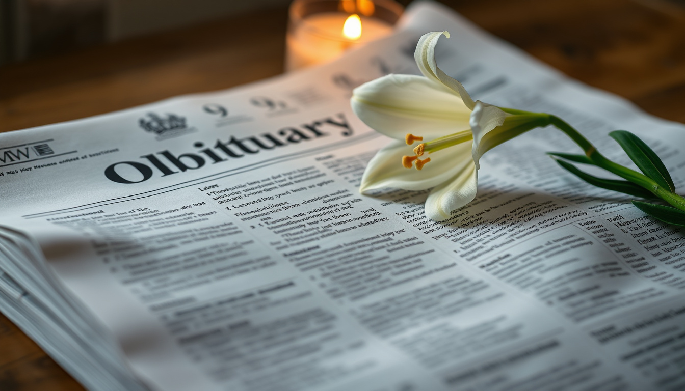 Décès du jour : avis récents, condoléances, signes fin de vie